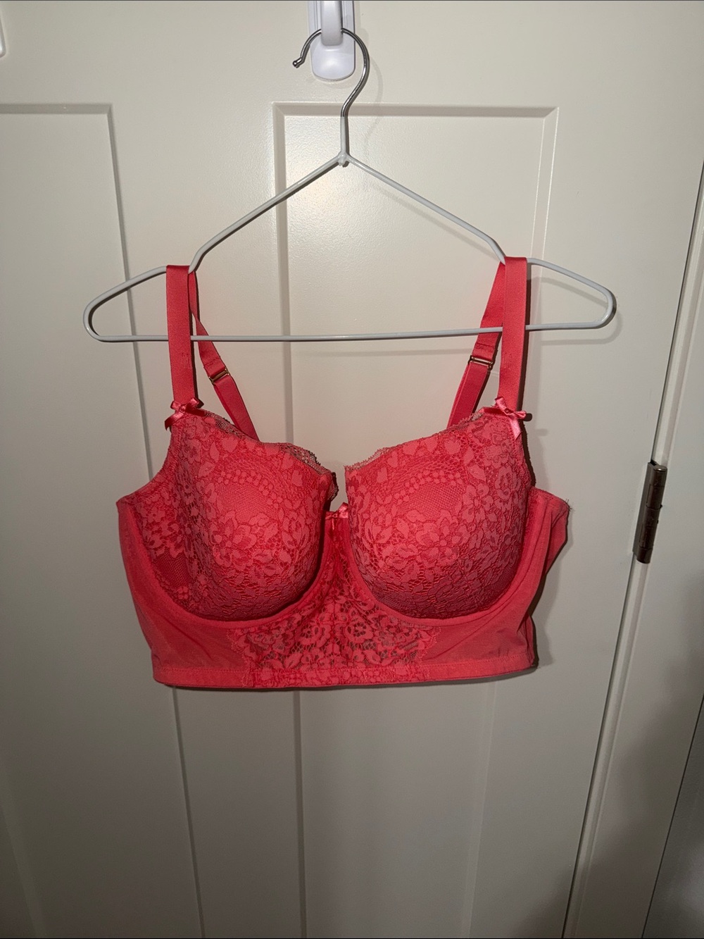 NWOT Cacique Coral Lace Longline Bra